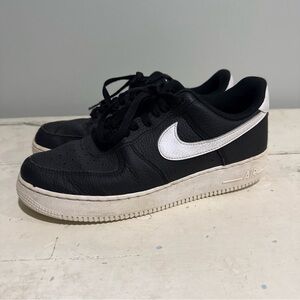 Nike Black and White Air Athletic Shoes